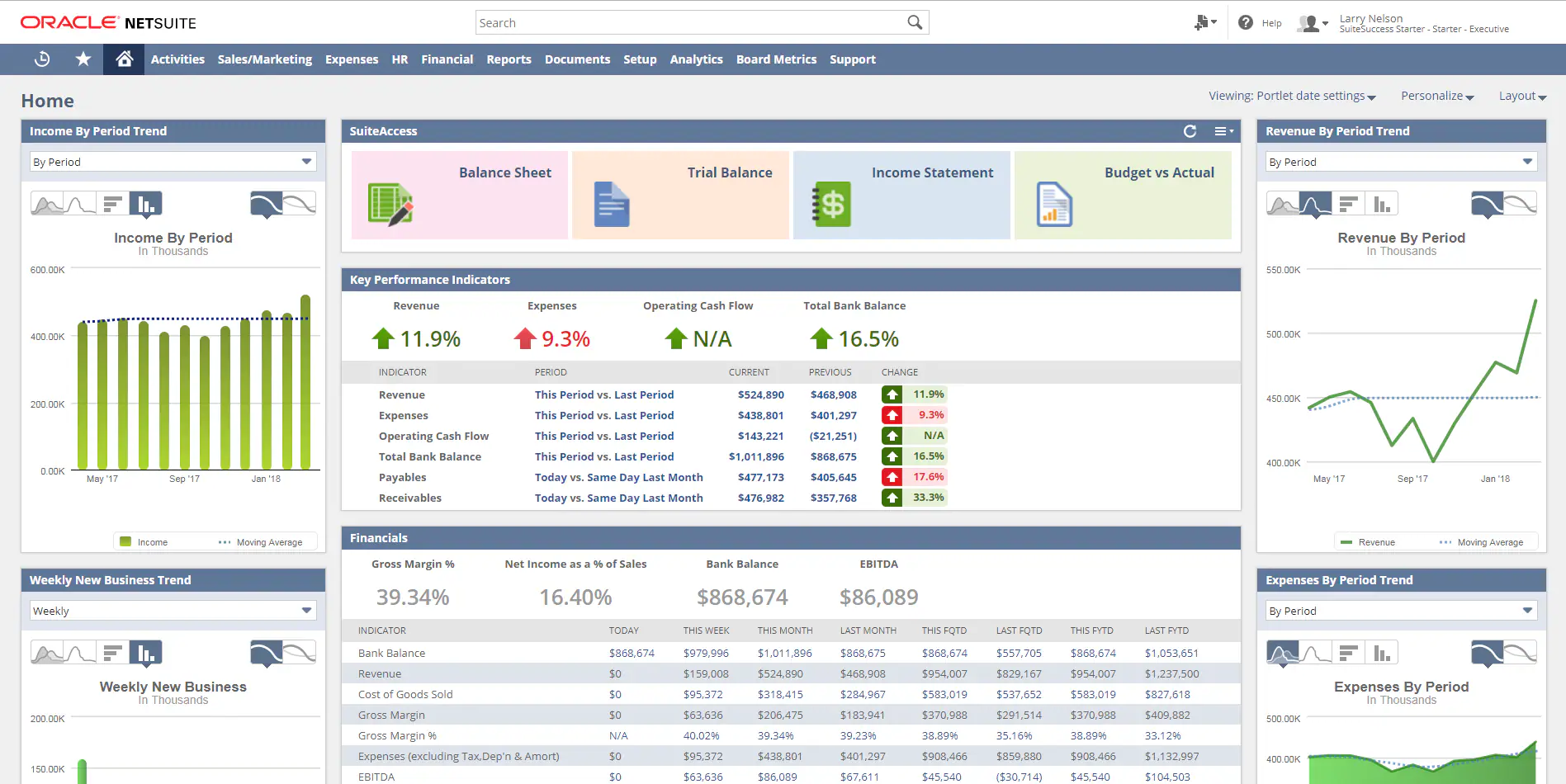 Elevate Client Outcomes with Advanced NetSuite Dashboards: A Strategic Approach for CEOs & CFOs in Service & Manufacturing